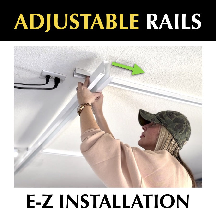 EZ Garage Storage E-Z Glide Tote Slide Overhead Storage System