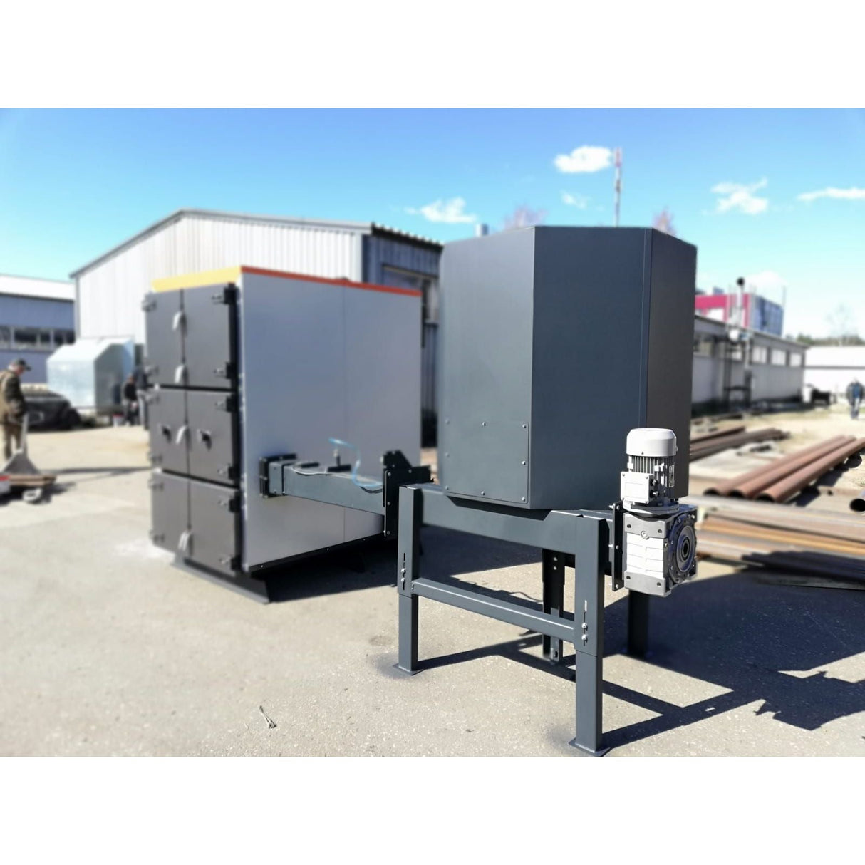 MBTEK BIO DUO 1000, Woodchip Boiler 3400K BTU