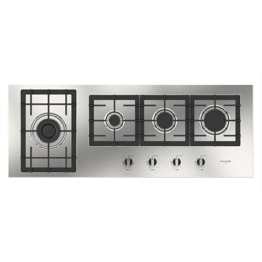 Fulgor Milano 400 Series 42” Gas Cooktop Stainless Steel F4GK42S1