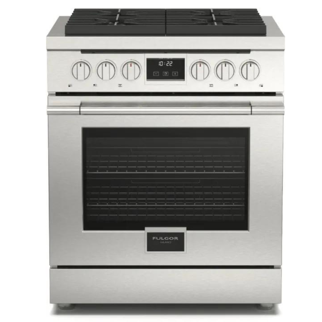 Fulgor Milano Accento 30" 4.34 cu. ft Stainless Steel Gas Range F4PGR304S2