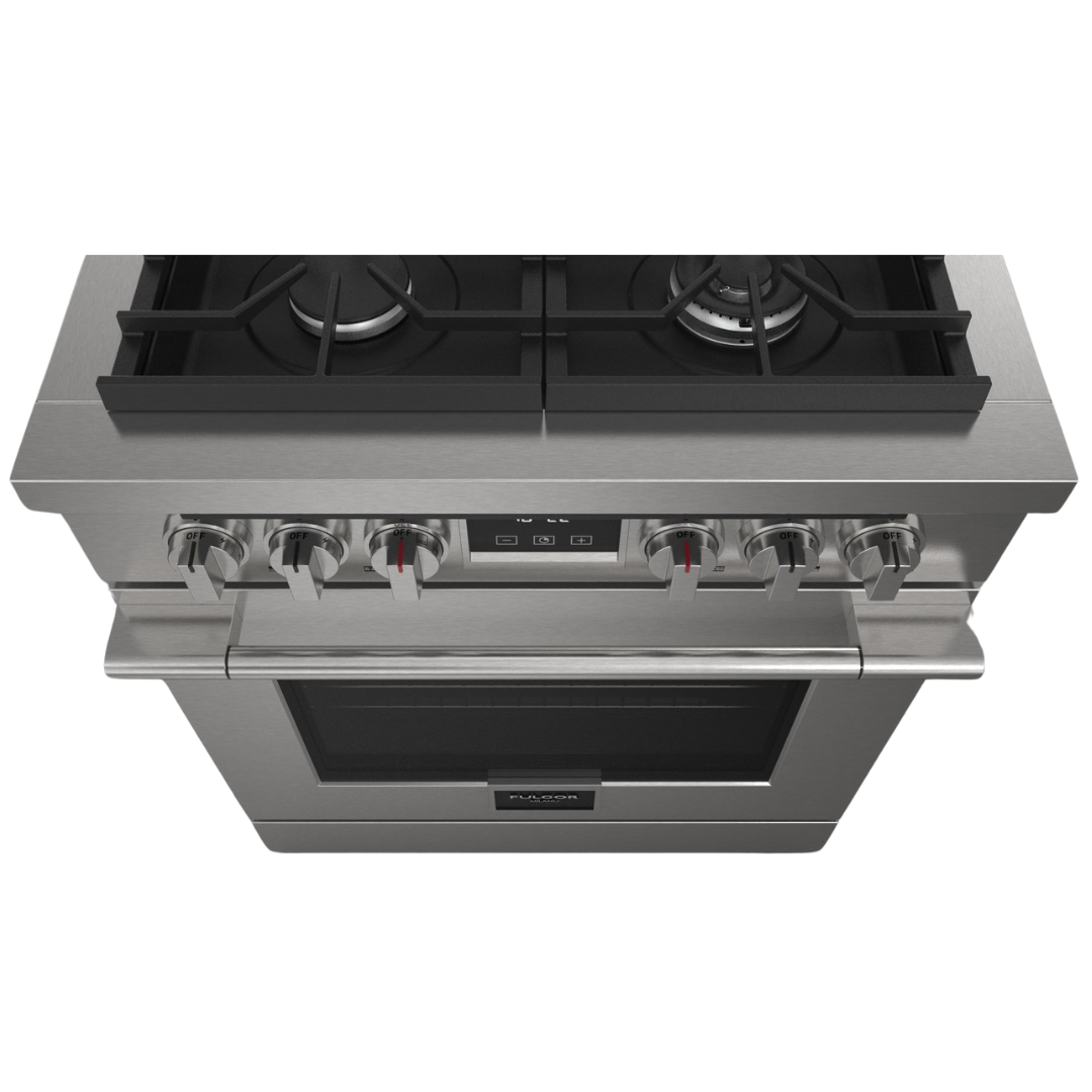 Fulgor Milano Accento 30" 4.34 cu. ft Stainless Steel Gas Range F4PGR304S2