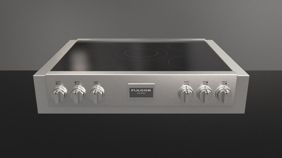 Fulgor Milano Sofia 36” 5-Burner Stainless Steel Induction Rangetop F6IRT365S1