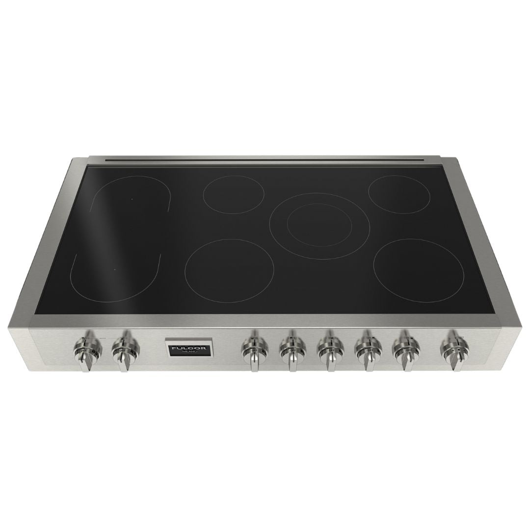 Fulgor Milano Sofia 48" Stainless Steel Induction Rangetop F6IRT487S1