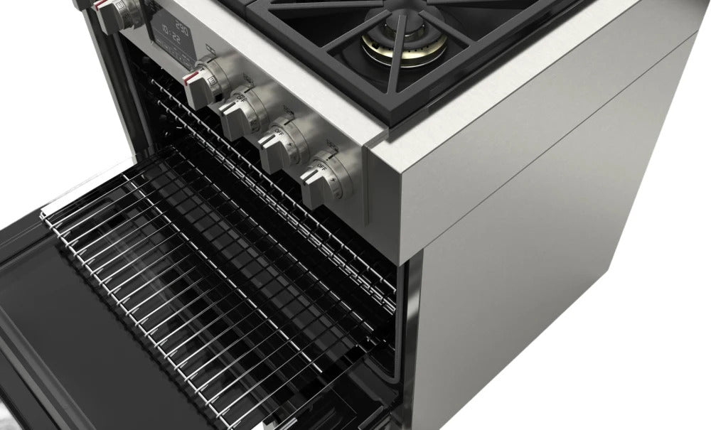 Fulgor Milano Sofia 36” 5.7 cu. ft Stainless Steel Dual Fuel Range with Griddle F6PDF364GS1
