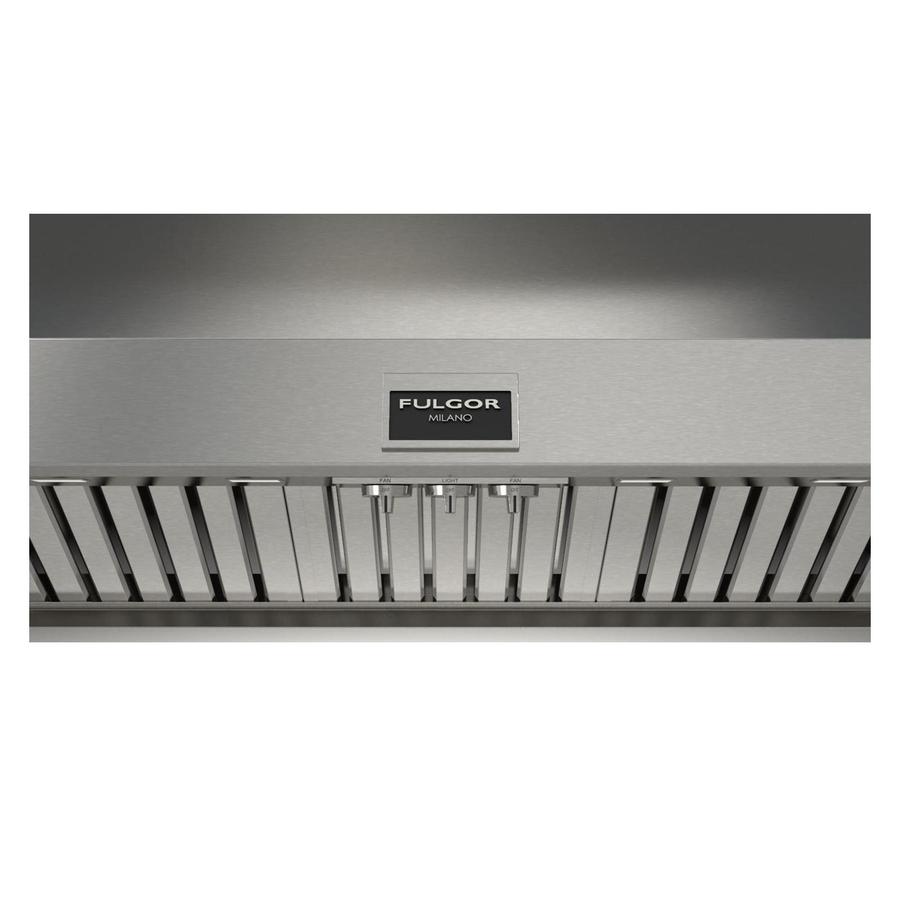 Fulgor Milano 48" Stainless Steel Professional Wall Mount Range Hood F6PH48DS1