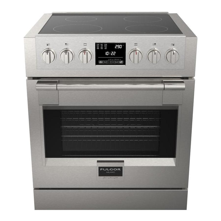 Fulgor Milano Sofia 30” 4.1 cu. ft Stainless Steel Induction Freestanding Pro‑Range F6PIR304S1