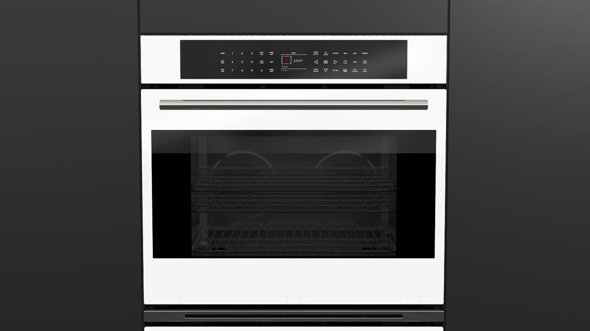 Fulgor Milano 30” 8.8 cu. ft White Electric Double Wall Oven F7DP30W1
