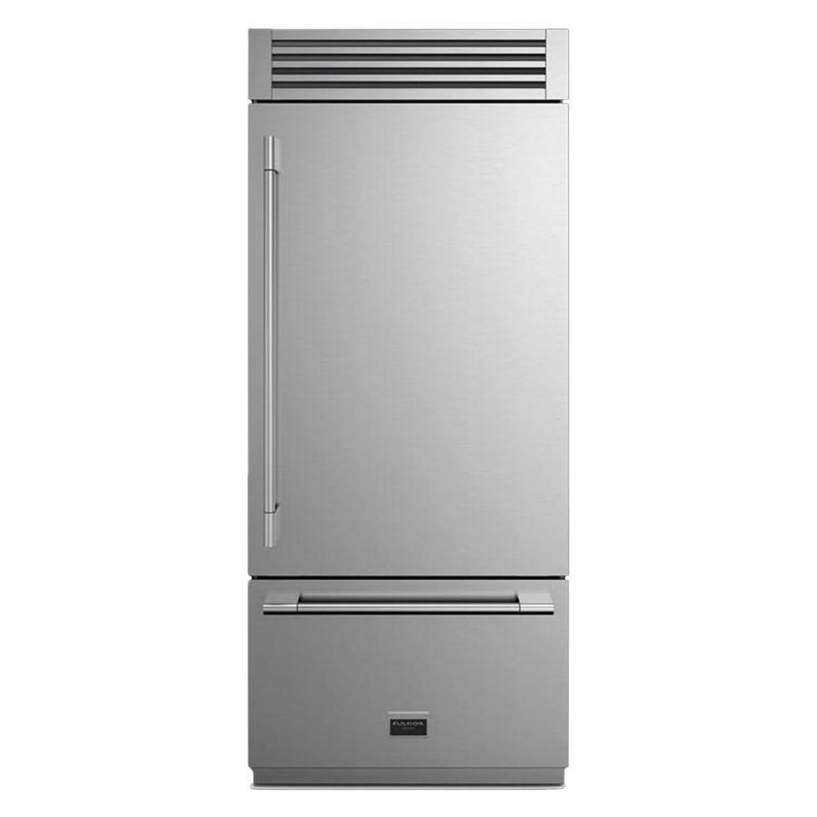Fulgor Milano Sofia 36” 18.5 cu. ft Stainless Steel Bottom Freezer Refrigerator F7PBM36S2R