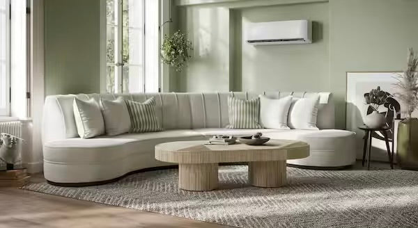 MRCOOL DIY 5th Gen 2-Zone 18,000 BTU Ductless Mini Split Air Conditioner & Heat Pump with (16ft+16ft) Pre-Charged Line Sets (9K+9K) Air-handlers