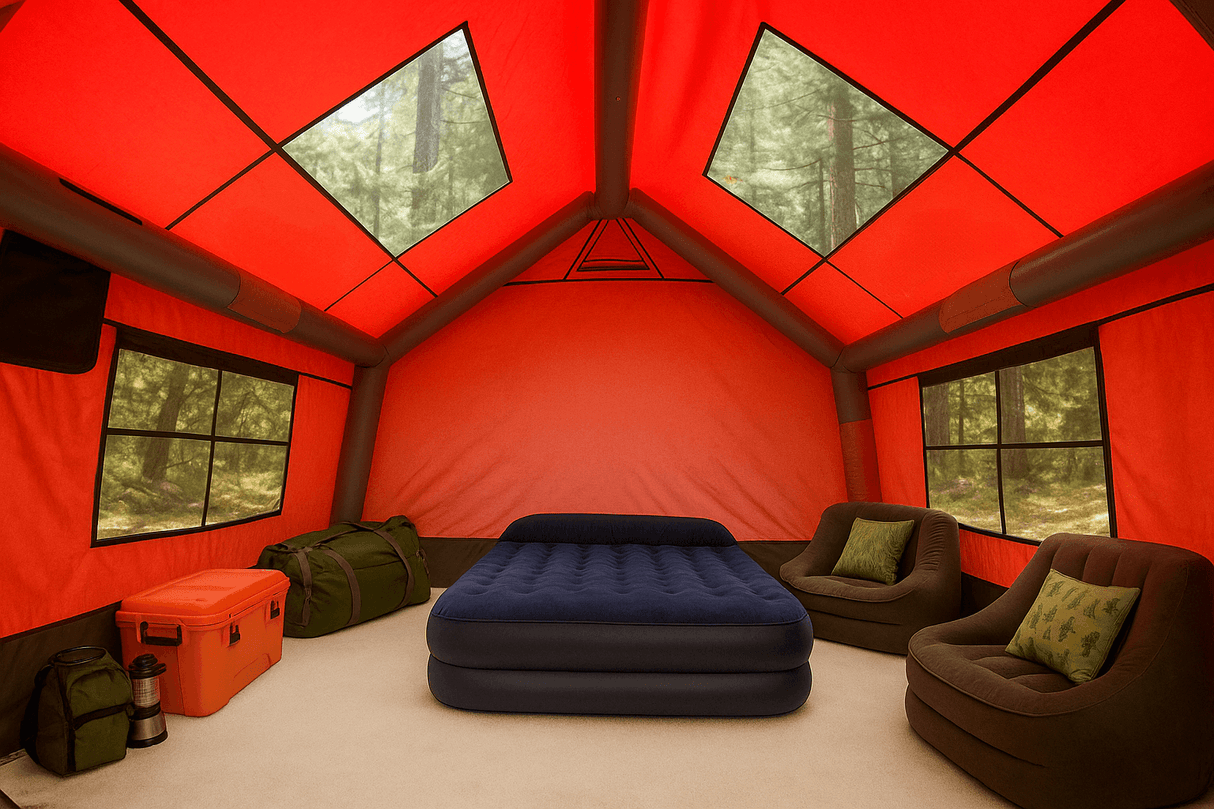 Sonmez Nest Class Red Inflatable Tent 4-Season