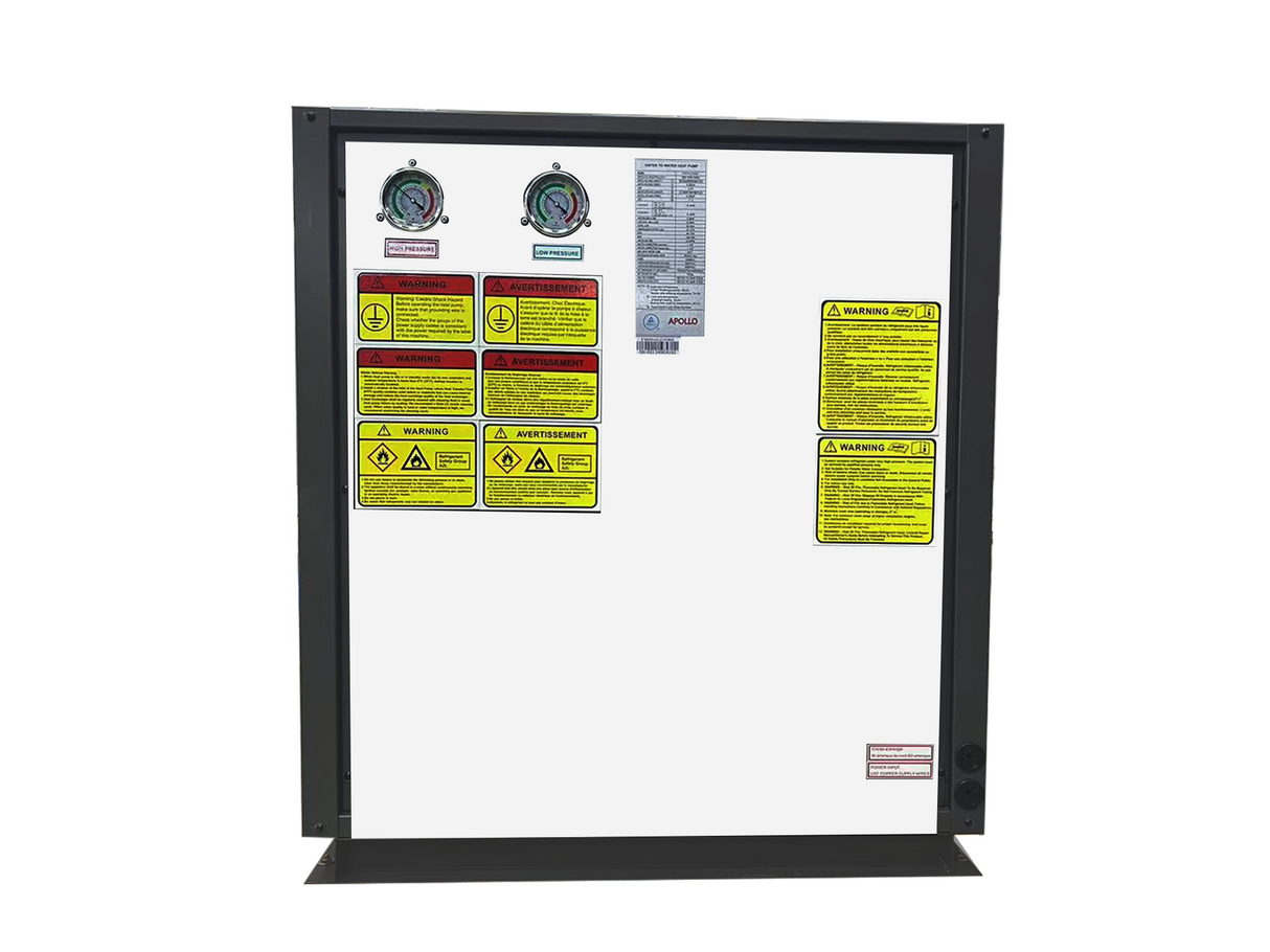 APOLLO Geothermal Heat Pump - 48k BTU / 4 Ton - Water to Water Heat Pump