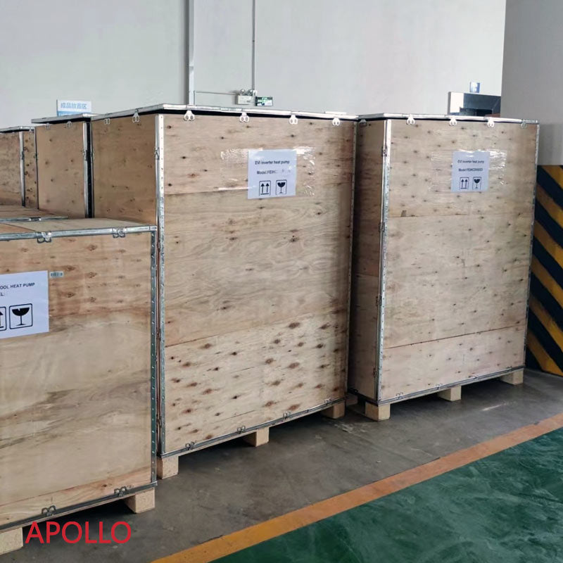 APOLLO Commercial Heat Pump - 72k BTU / 6 Ton - Air to Water - EVI Inverter DC Technology