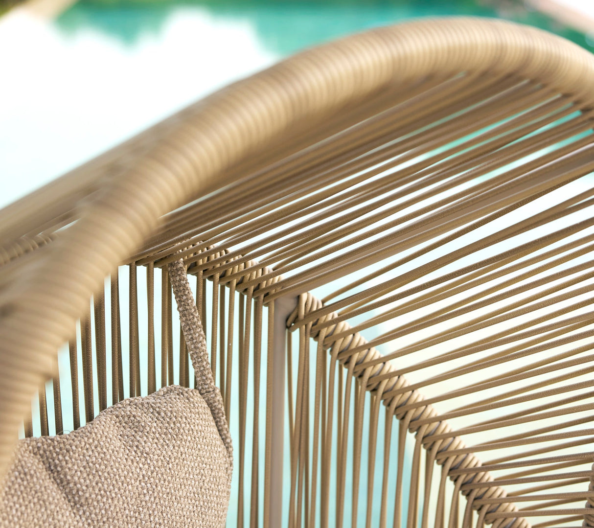 Hive Woven Rocking Chair