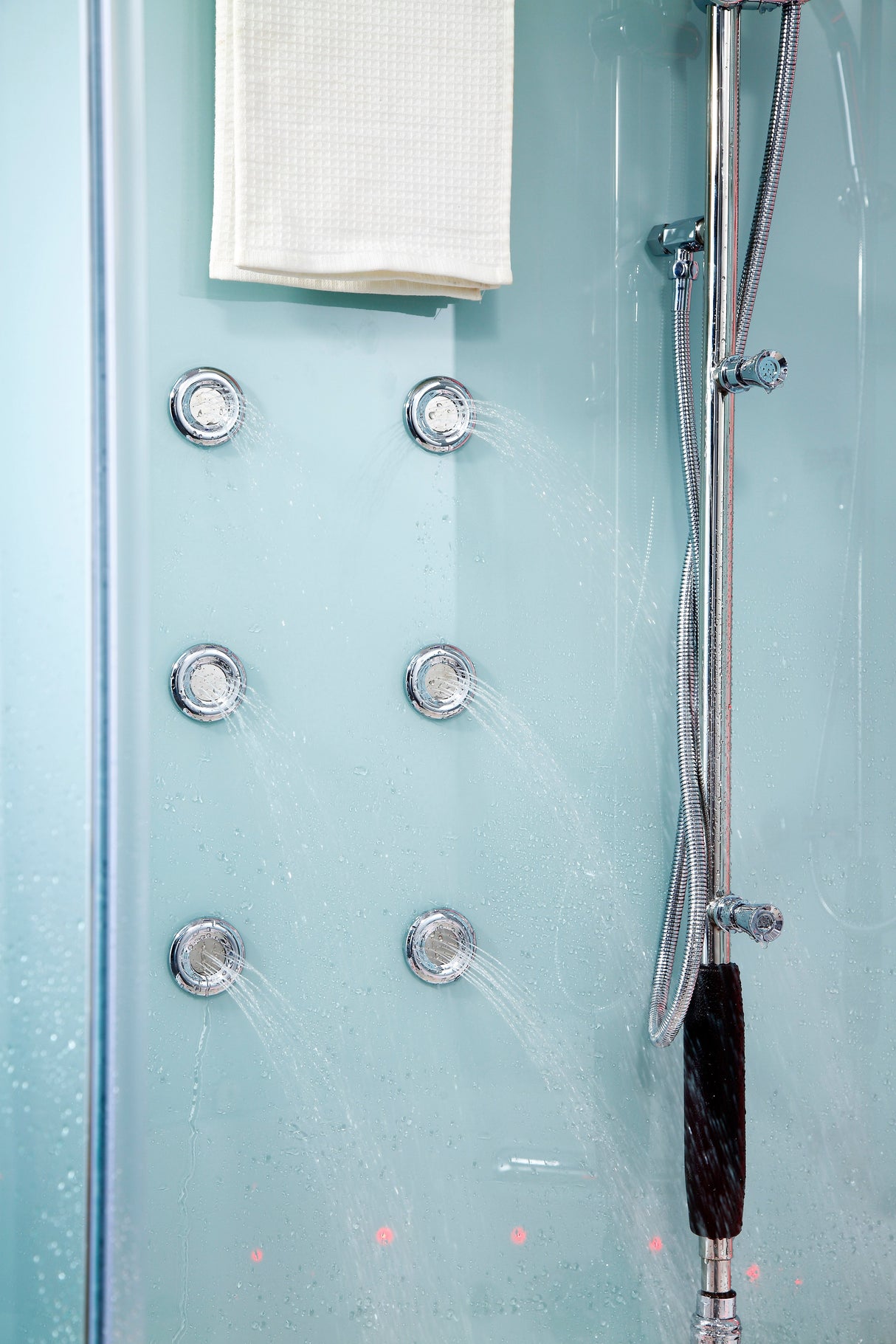 Maya Bath Platinum Comfort 55″ × 55″ × 88″ Walk-In Steam Shower