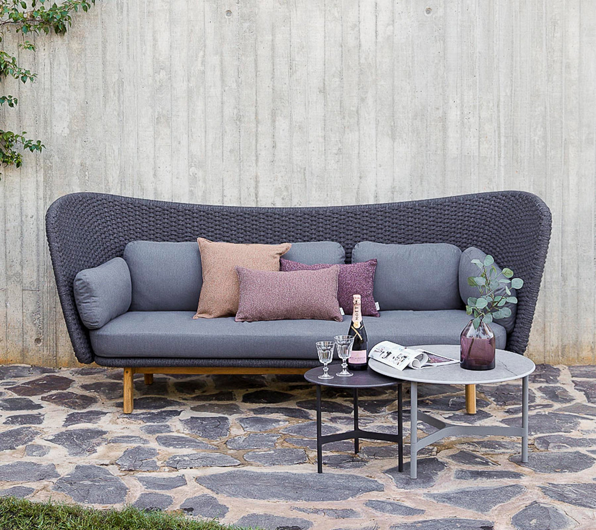 Peacock Wing 3-Seater Outdoor Sofa 5560RODGT