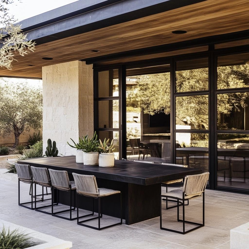 Carbon Designs The Jefferson Outdoor Dining Table