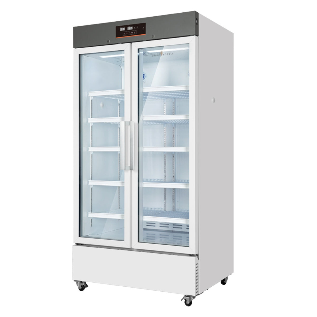 KingsBottle 2℃~8℃ 756L Upright 2-Door Medical Fridge & Lab Refrigerator