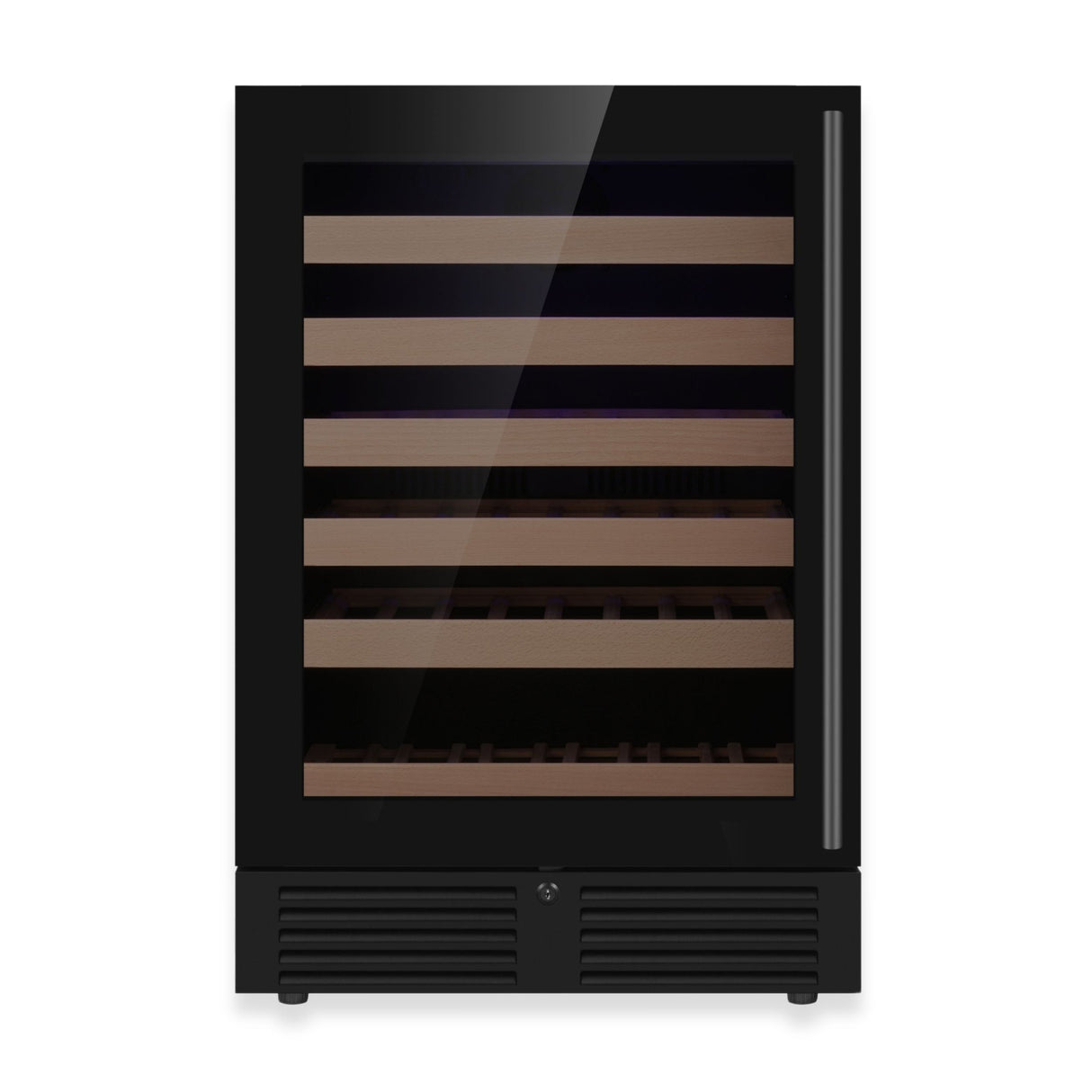 KingsBottle 24-Inch Under-Counter Dual Zone Wine Cooler with Low-E Glass Door