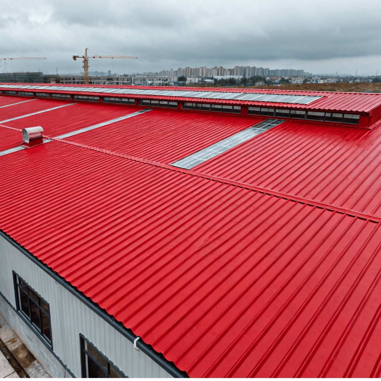 10FT Metal Galvalume Corrugated Panels Durable Red Brown Roof Wall Sheets x 50 Pcs