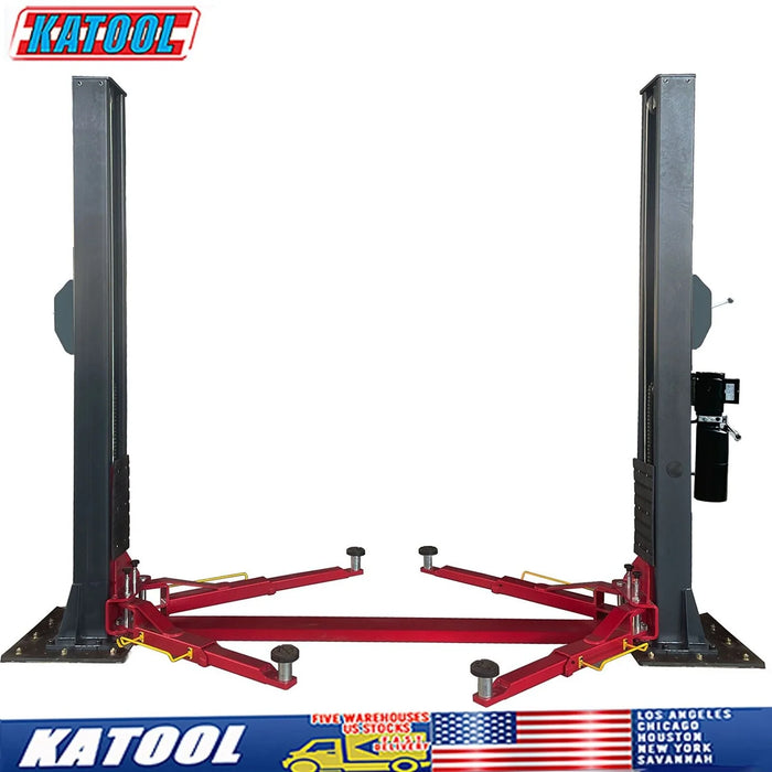 Katool 12000lbs Two Post Lift Single Lock Release Auto Lift Car Lift KT-H120D