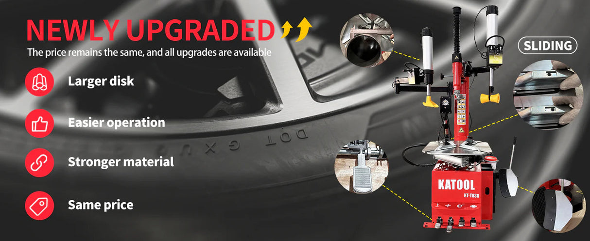 Katool Wheel Clamp Tire Changer Machine KT-T830