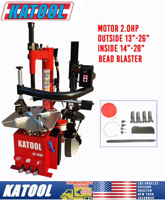 Katool Wheel Clamp Tire Changer Machine KT-T835