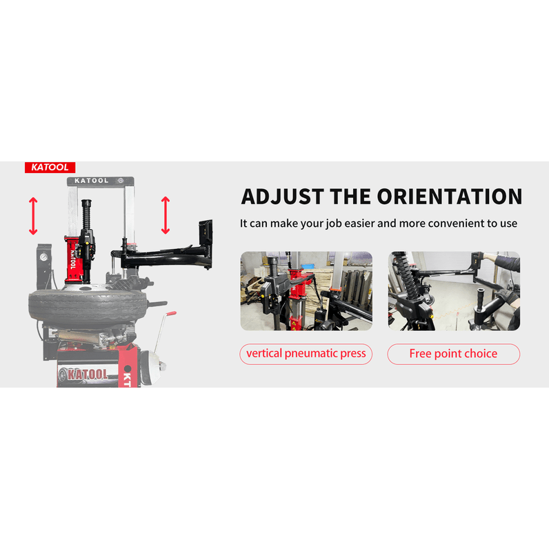 Katool Vertical Tire Press Changer Wheel Changer Machine KT‑T855