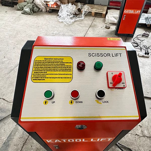 Katool 8,000 lbs Electric Mid Rise Scissor Lift KT‑X90E