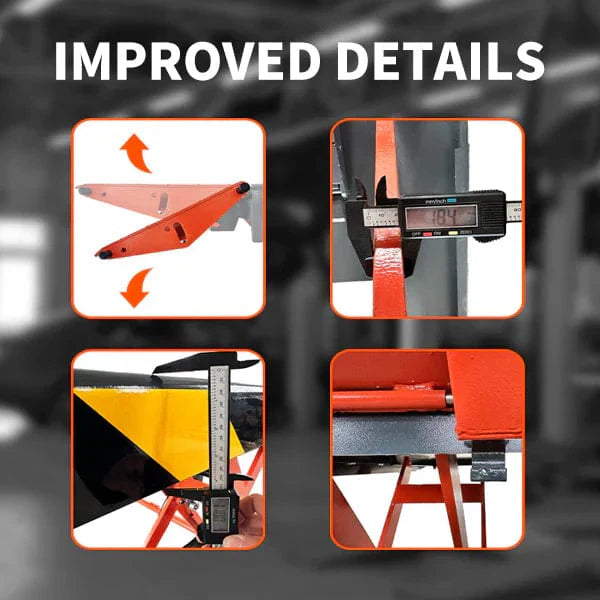Katool 8,000 lbs Electric Mid Rise Scissor Lift KT‑X90E