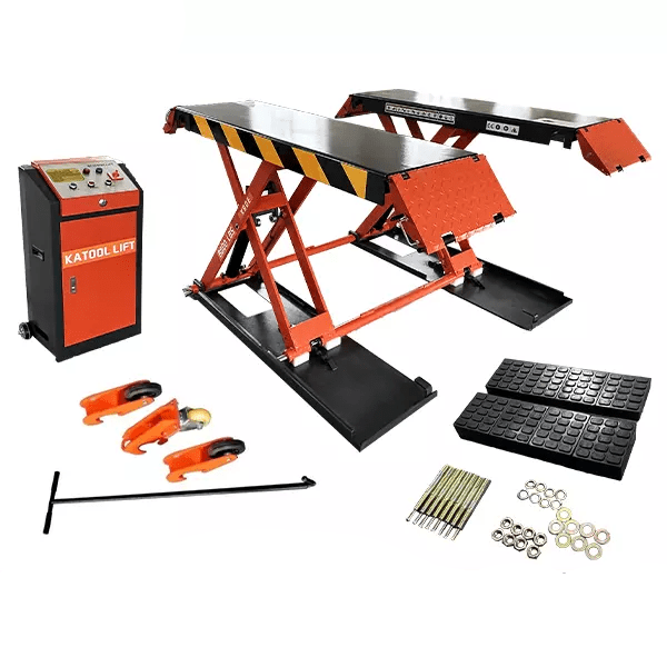 Katool 8,000 lbs Electric Mid Rise Scissor Lift KT‑X90E