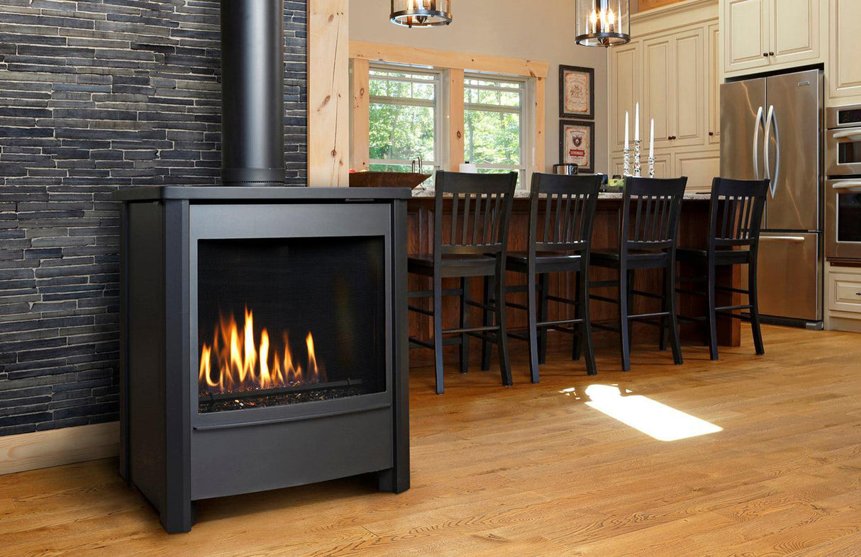 Kingsman FDV451 27" Freestanding Direct Vent Gas Stove FDV451LPE2