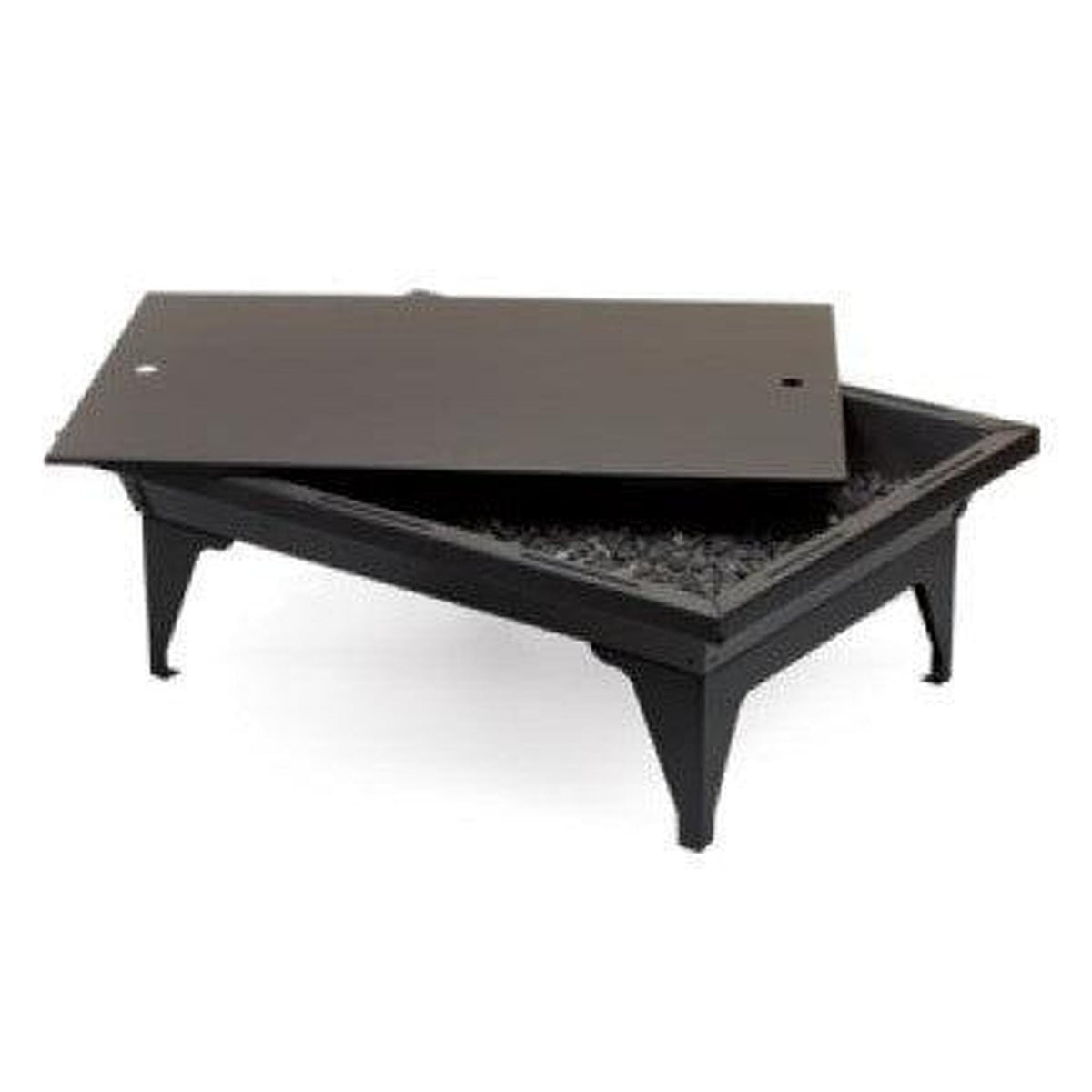 Kingsman FP2785 20" x 27" Propane Outdoor Rectangular Fire Pit