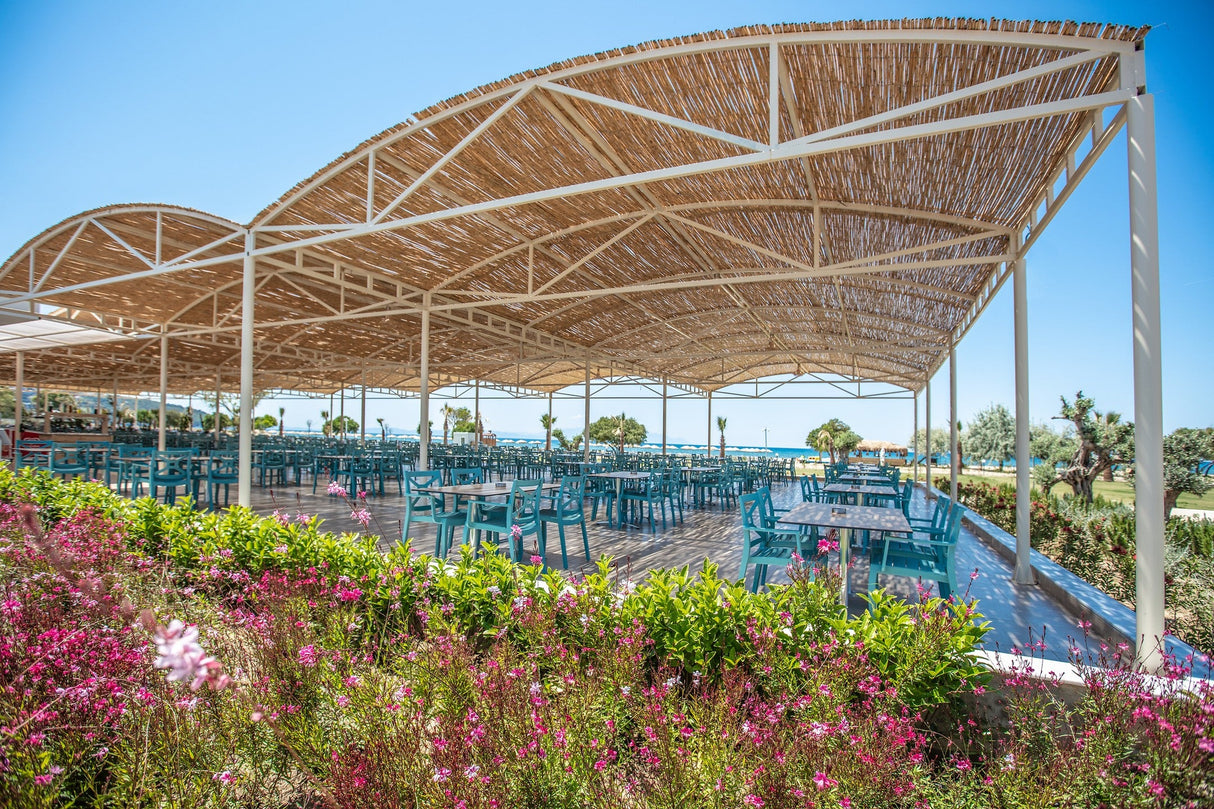 Rainbow Outdoor Zeus Set of 2 Stackable Armchair-Teal