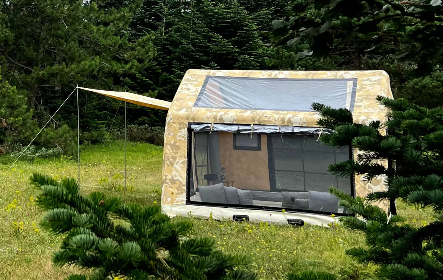 Sonmez Outdoor London 360 Discover Inflatable Tent with Digital Air Pump