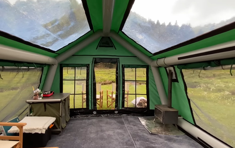 Sonmez Outdoor London 360 Discover Inflatable Tent with Digital Air Pump