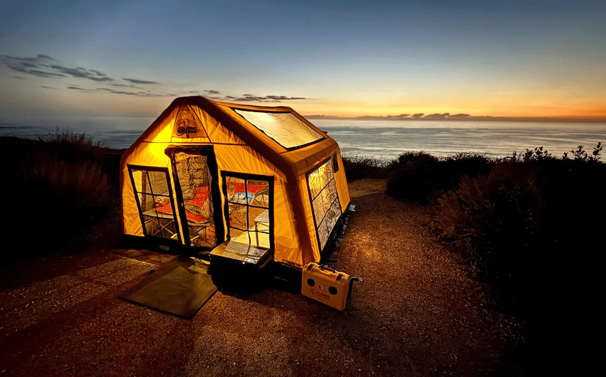 Sonmez Outdoor London 360 Discover Inflatable Tent with Digital Air Pump