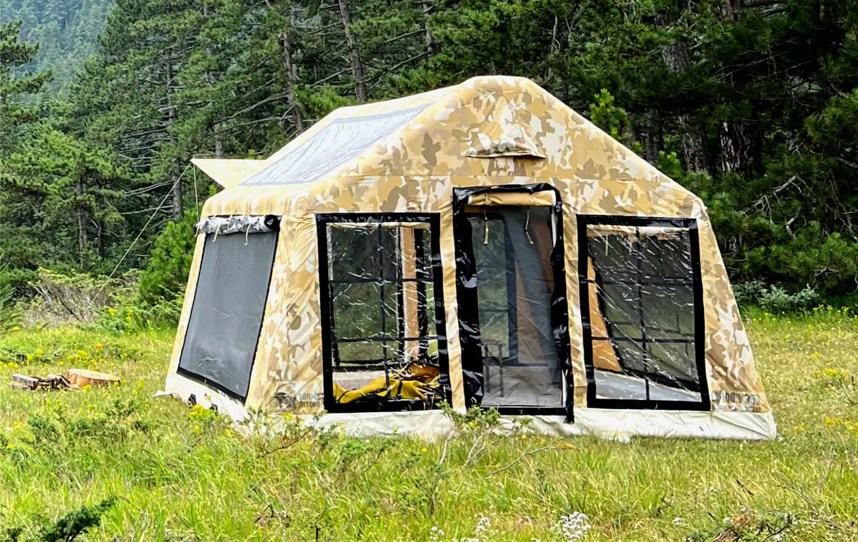 Sonmez Outdoor London 360 Discover Inflatable Tent with Digital Air Pump