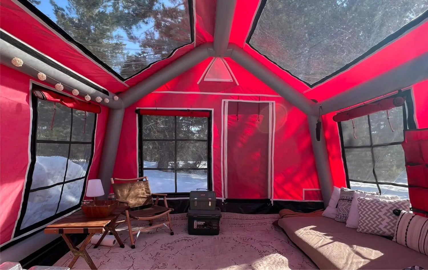 Sonmez Outdoor London 360 Inflatable Tent with Digital Air Pump