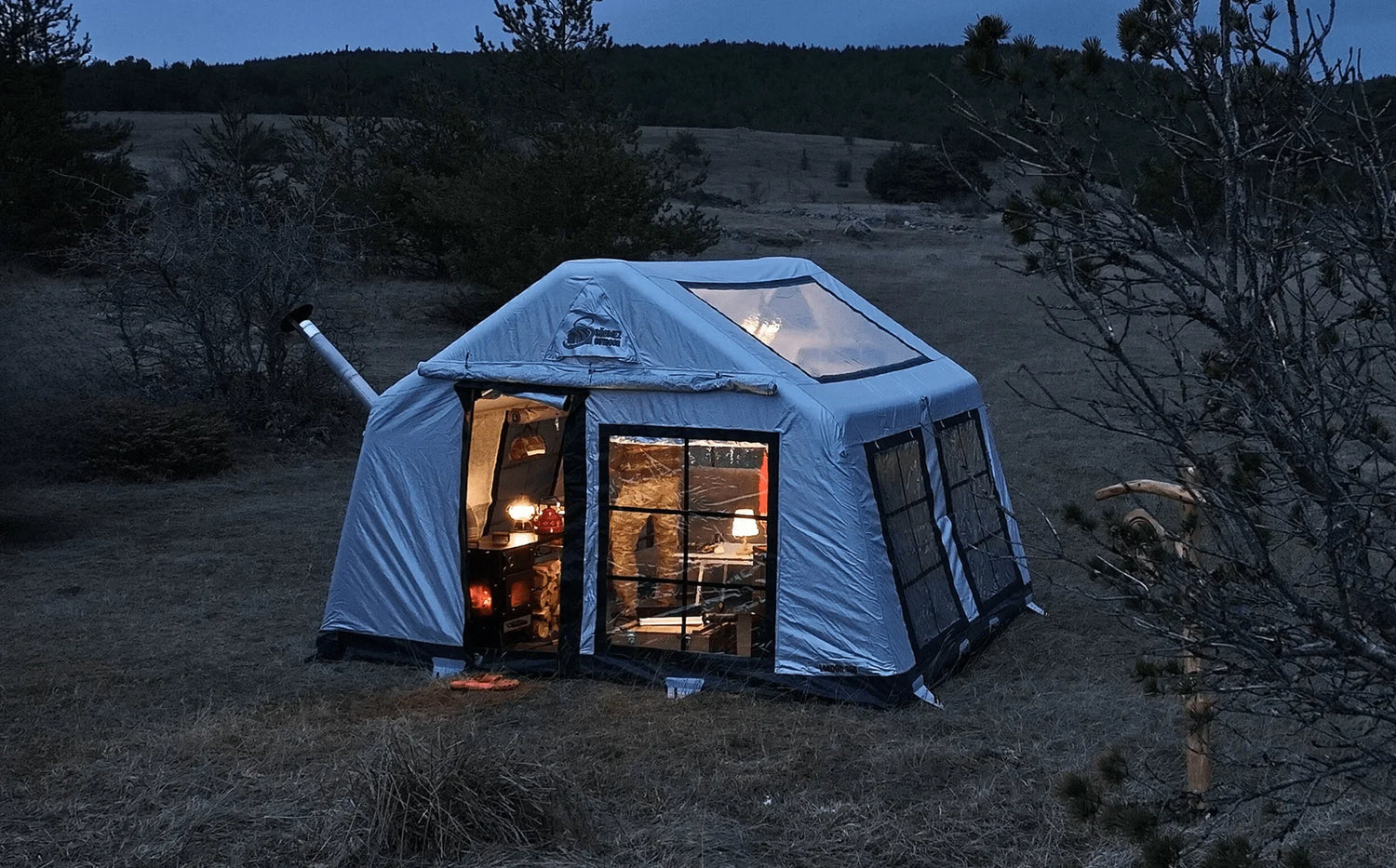 Sonmez Outdoor London 360 Inflatable Tent with Digital Air Pump
