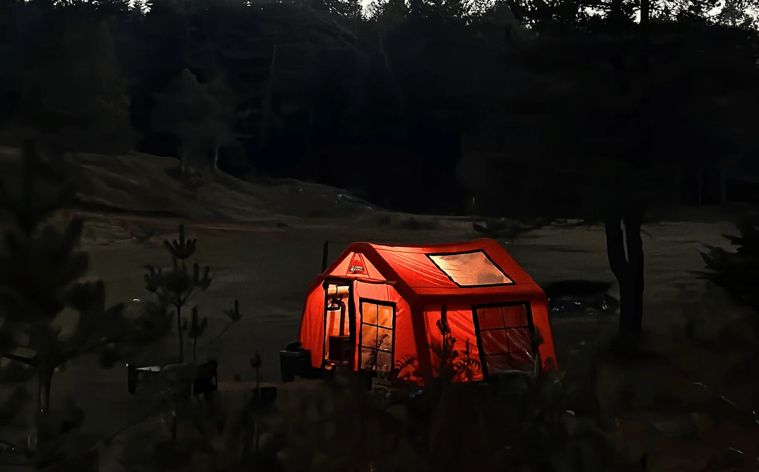 Sonmez Outdoor London Family Inflatable Tent with Digital Air Pump