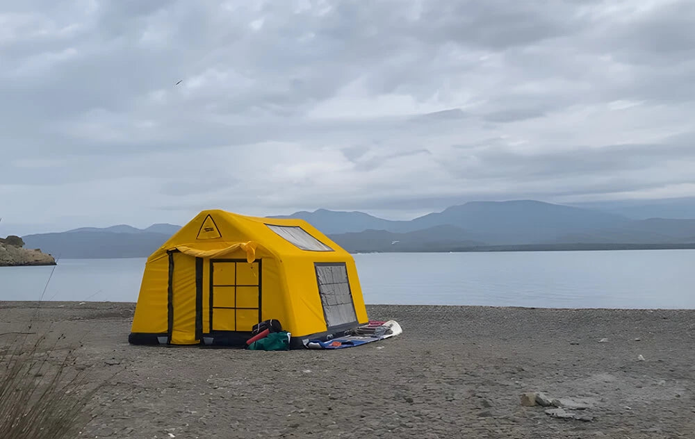 Sonmez Outdoor London Family Inflatable Tent with Digital Air Pump