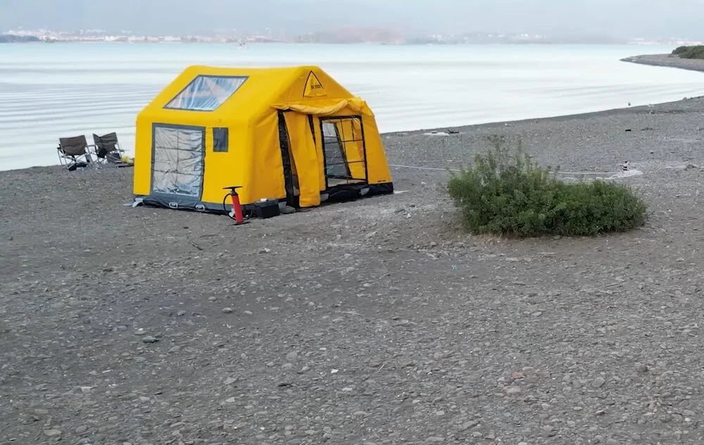 Sonmez Outdoor London Family Inflatable Tent with Digital Air Pump
