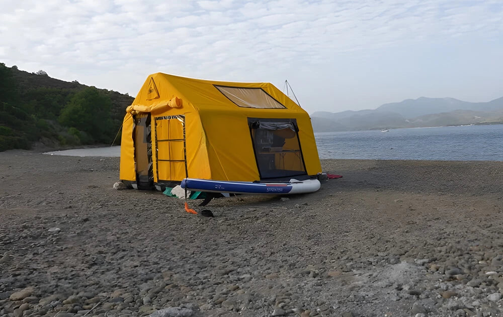 Sonmez Outdoor London Family Inflatable Tent with Digital Air Pump