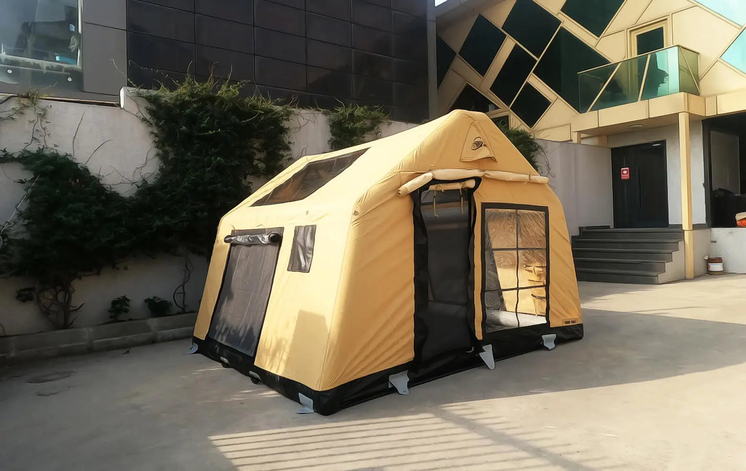 Sonmez Outdoor London Family Inflatable Tent with Digital Air Pump