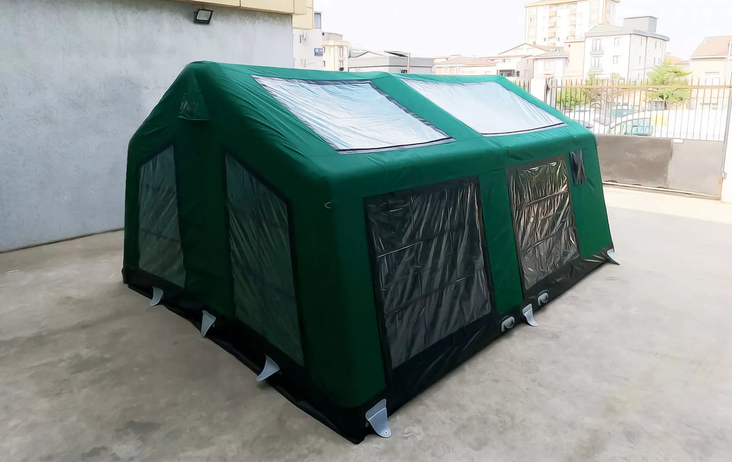 Sonmez Outdoor London Maxia 480 Premium Inflatable Glamping Tent with Digital Air Pump