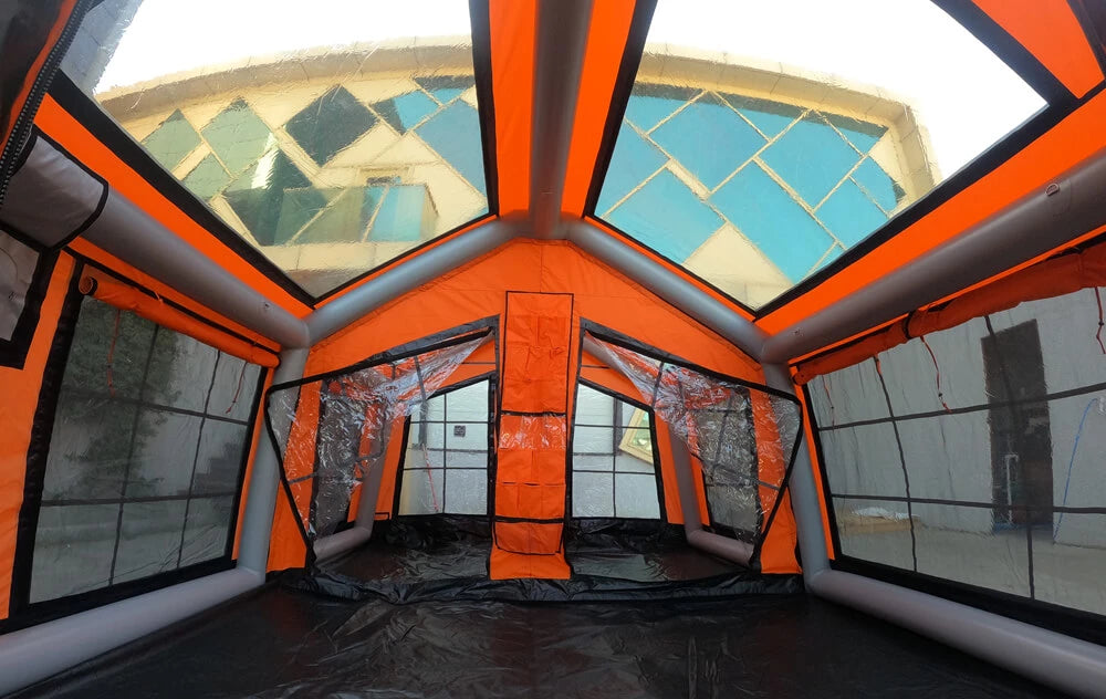 Sonmez Outdoor London Maxia 480 Premium Inflatable Glamping Tent with Digital Air Pump