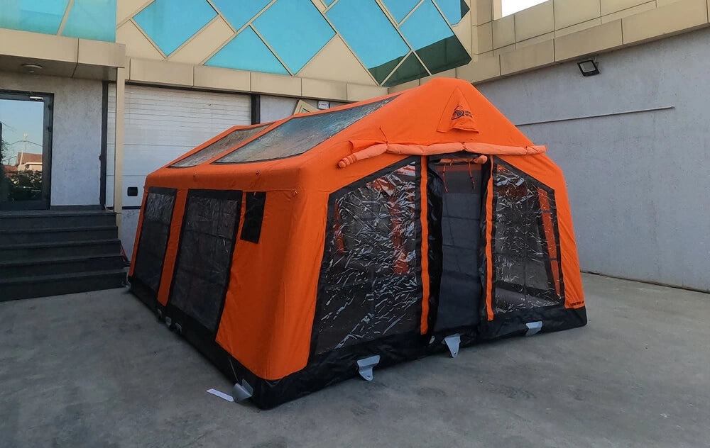 Sonmez Outdoor London Maxia 480 Premium Inflatable Glamping Tent with Digital Air Pump