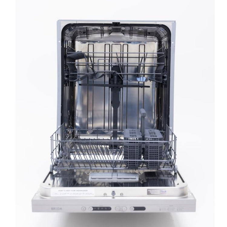 Breda 24" Standard Tub Dishwasher with Stainless Pocket Handle LUDWA30155