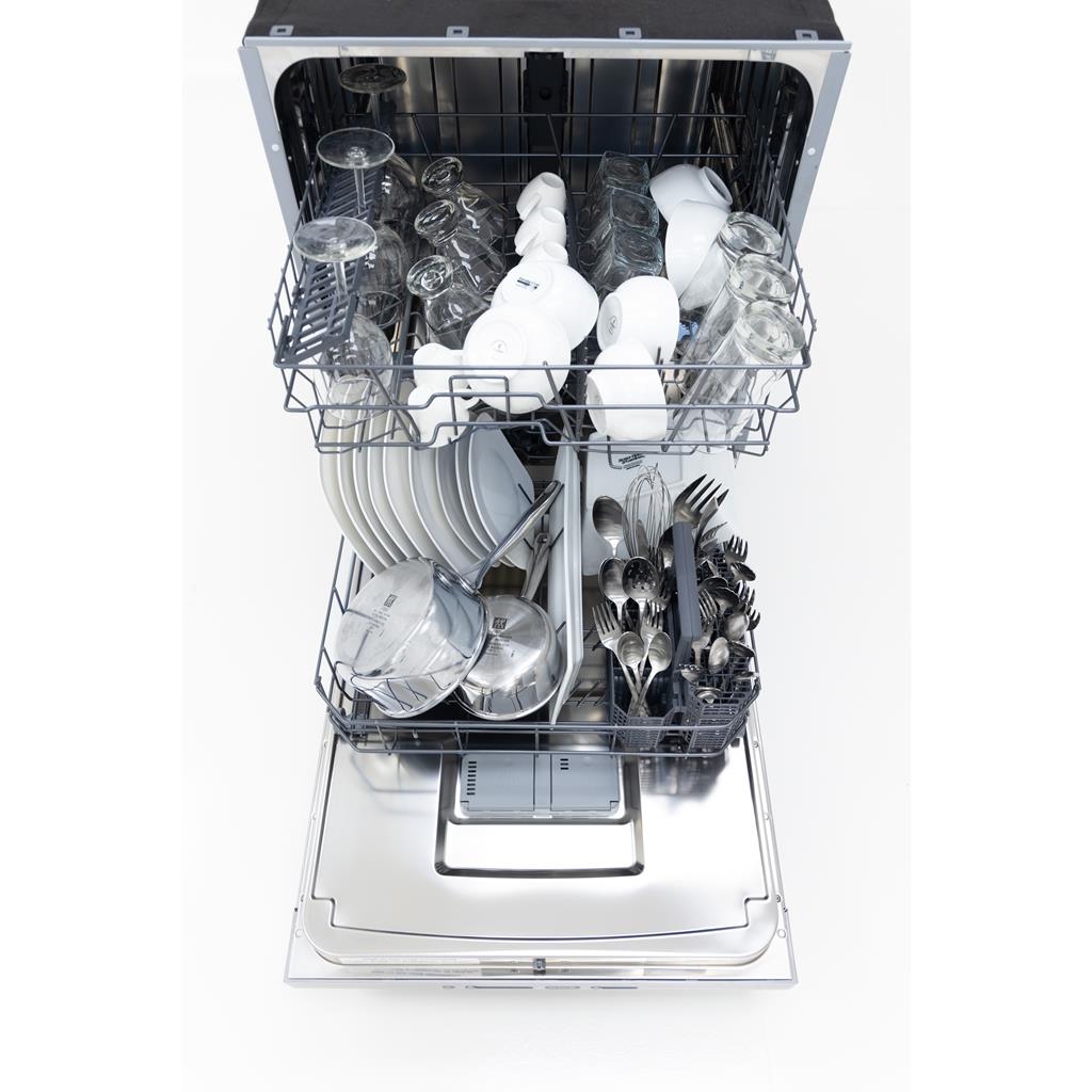 Breda 24" Standard Tub Dishwasher with Stainless Pocket Handle LUDWA30155