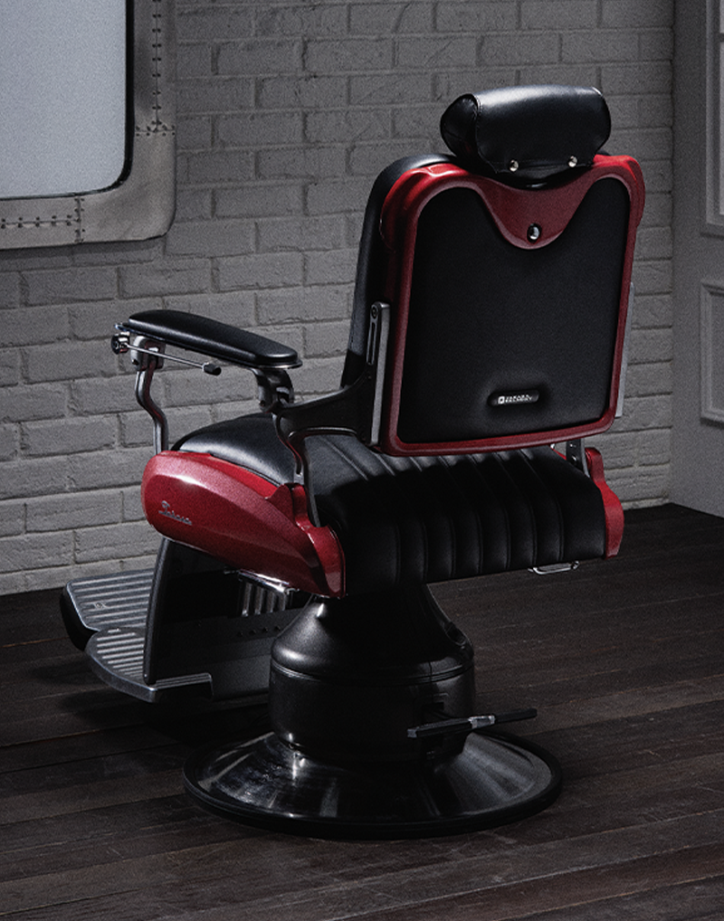 Takara Belmont Legacy 100 Premium Vintage Stripe Barber Chair BB-0100